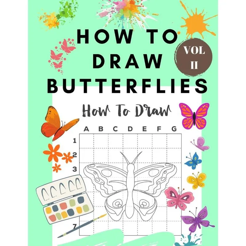 How to Draw Butterflies Vol II