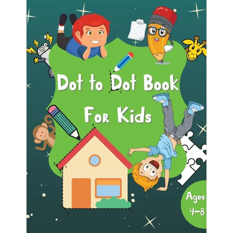 Dot to Dot Book for Kids