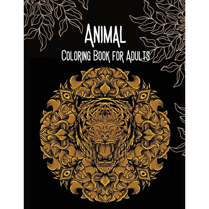 Animal Coloring Book for Adults