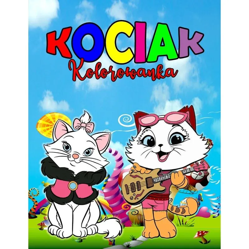 Kociak Kolorowanka
