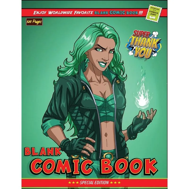 Blank Comic Book