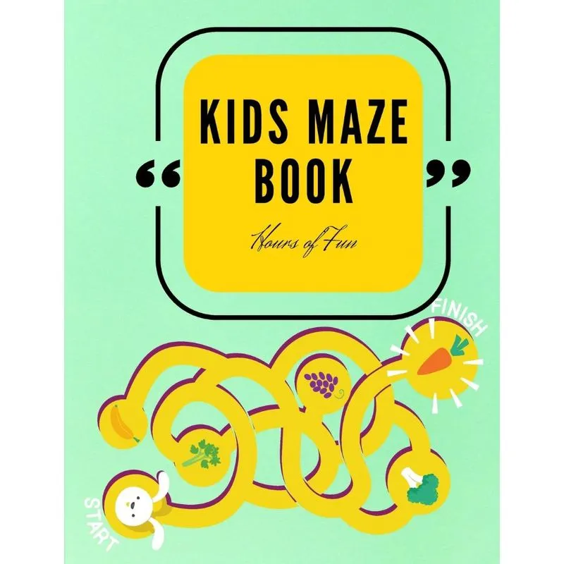 Kids Maze Book