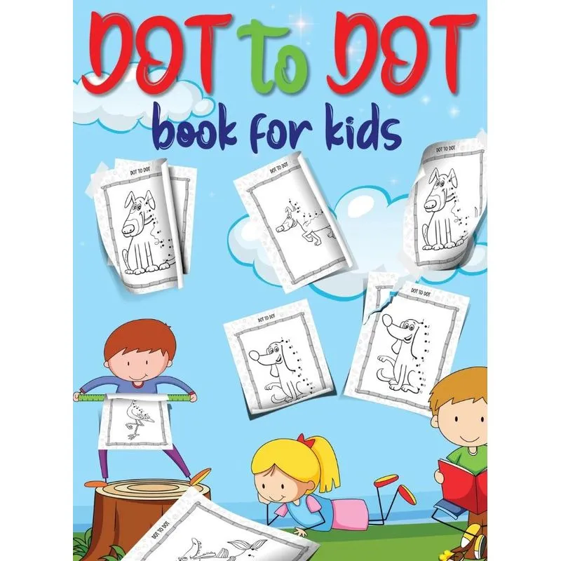 Dot To Dot Book For Kids