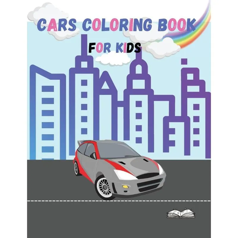 Cars coloring book for kids