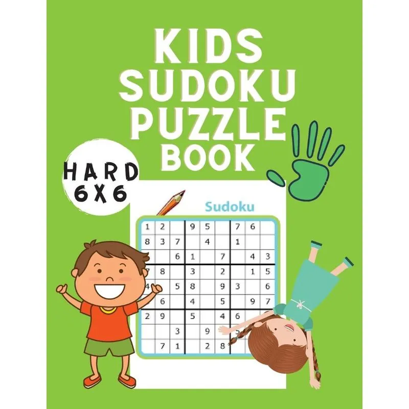 Kids Sudoku Puzzle Book Easy 4x4