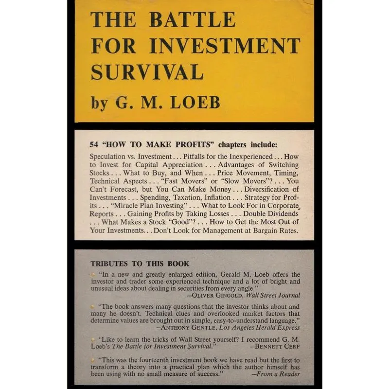 The Battle For Investment Survival