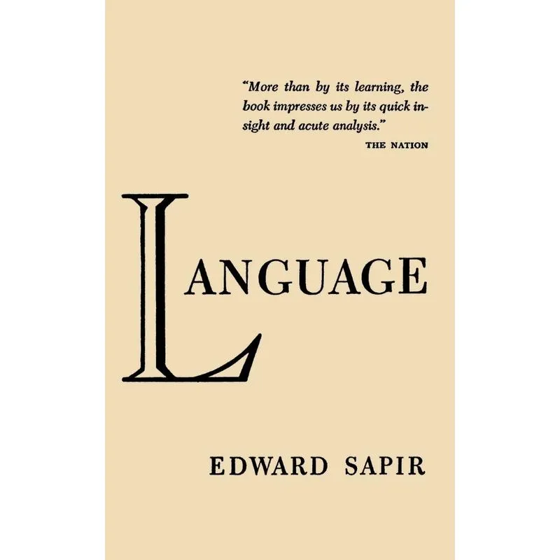 Language by Edward Sapir