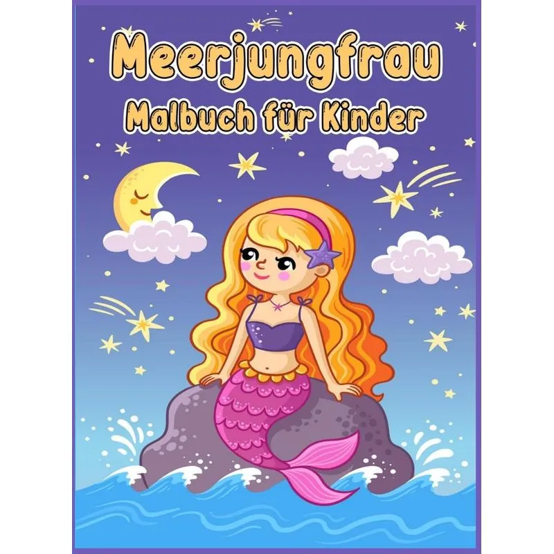 Meerjungfrau Malbuch für Kinder