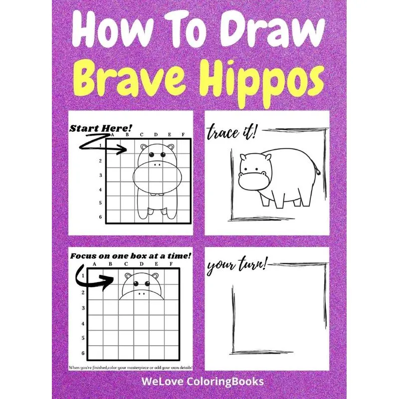 How To Draw Brave Hippos