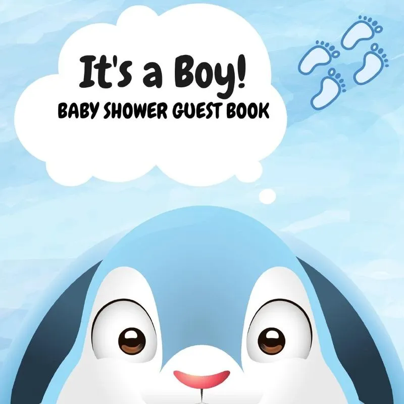 Baby Shower Guest Book Its a Boy!