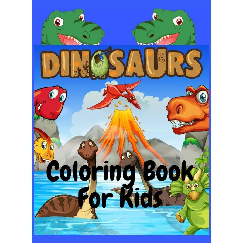 Dinosaurs Coloring Book For Kids