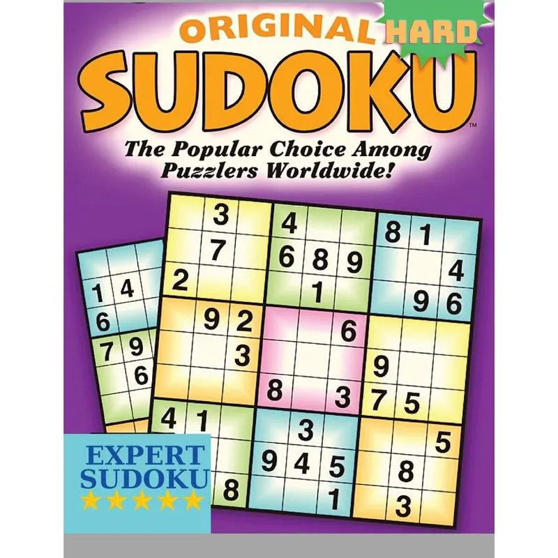 Hard Sudoku Brain Games for Adults