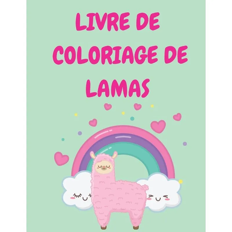 Livre de coloriage de lamas