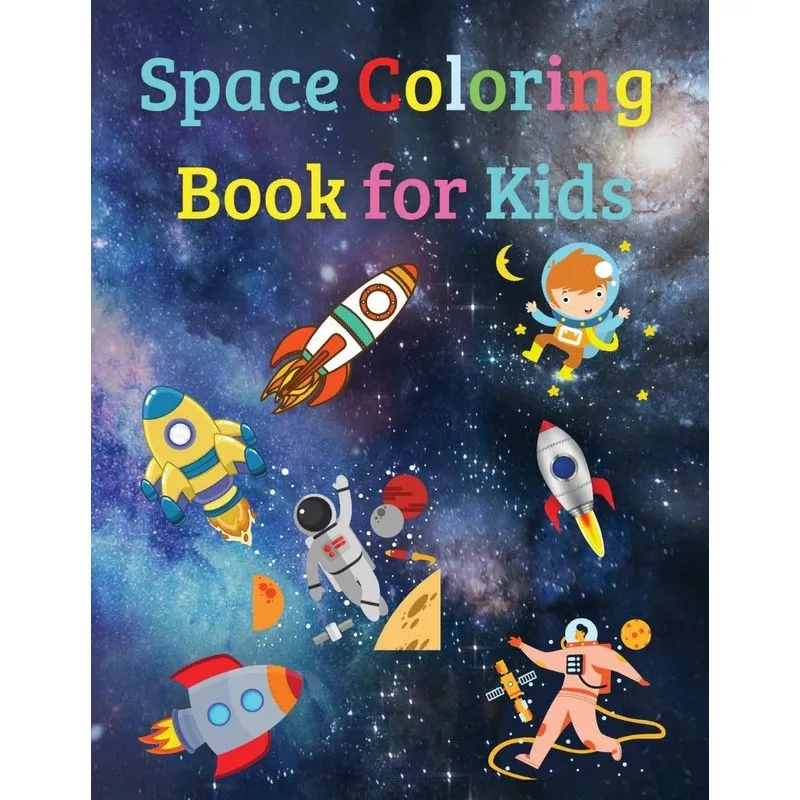 Space Coloring Book for Kids