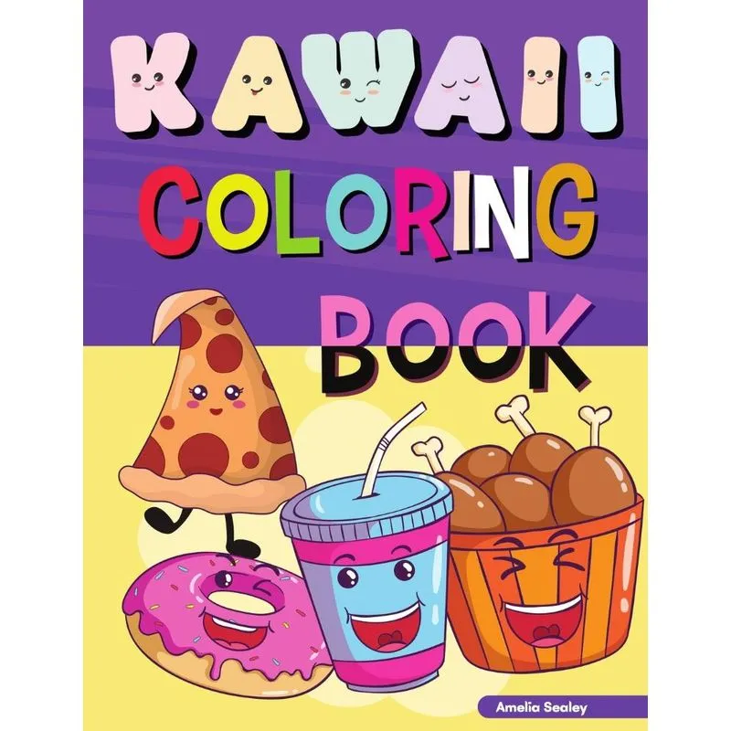 Kawaii Coloring Book