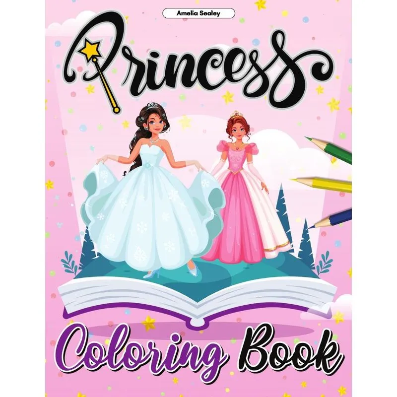 Princess Coloring Book