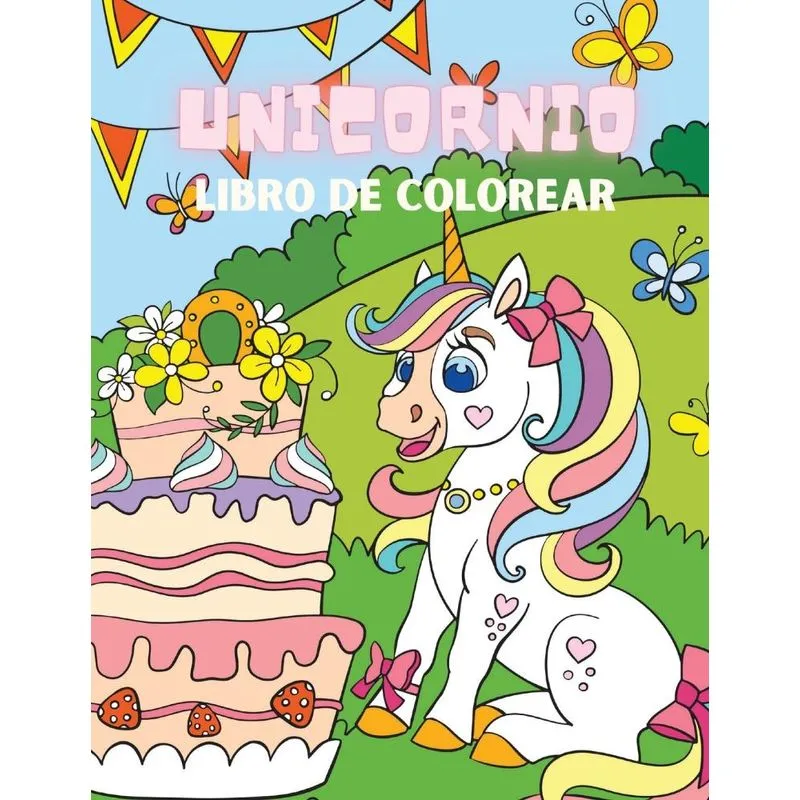 Unicornio Libro de Colorear