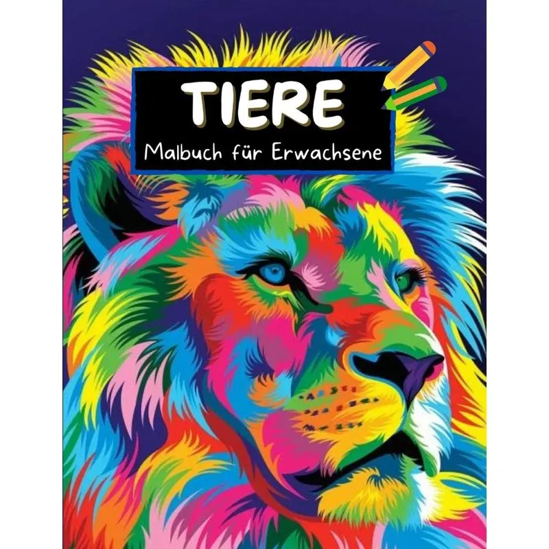 Tiere Malbuch für Erwachsene