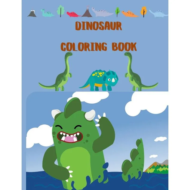 Dinosaur Coloring Book