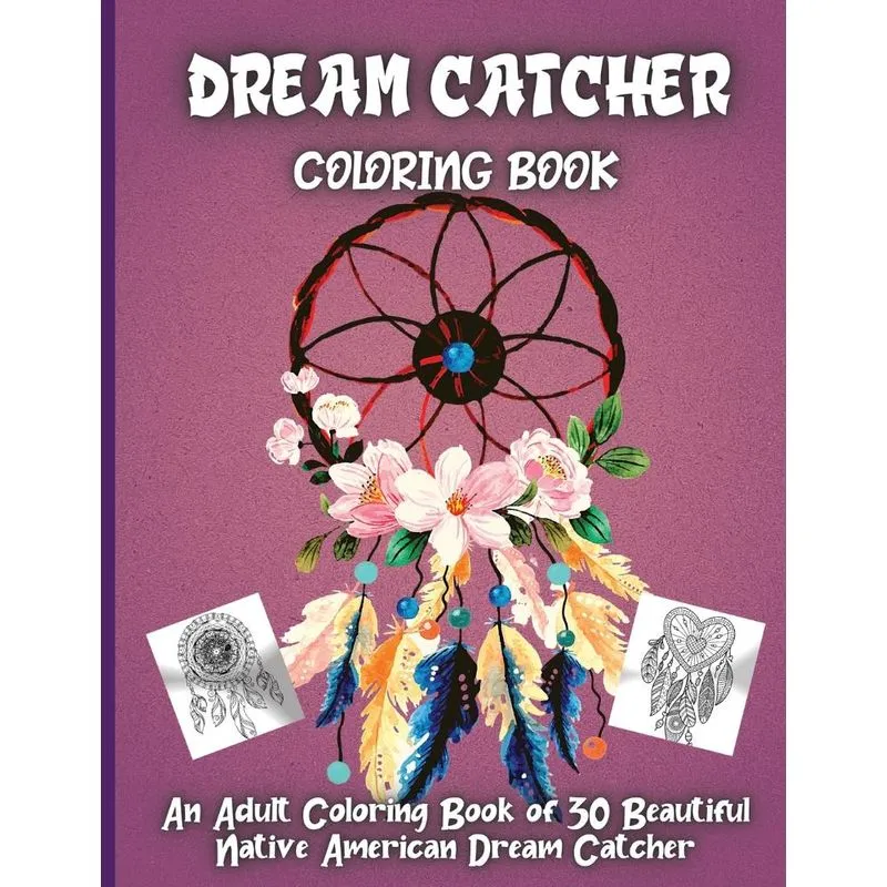 Dream Catcher Coloring Book
