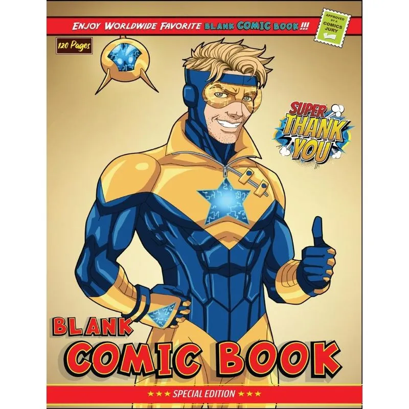 Blank Comic Book