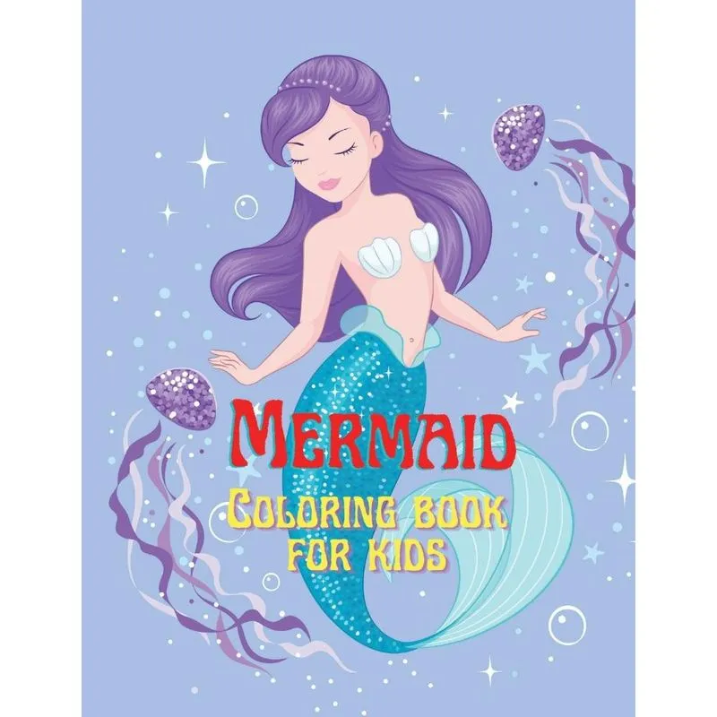 Mermaid Coloring book for kids