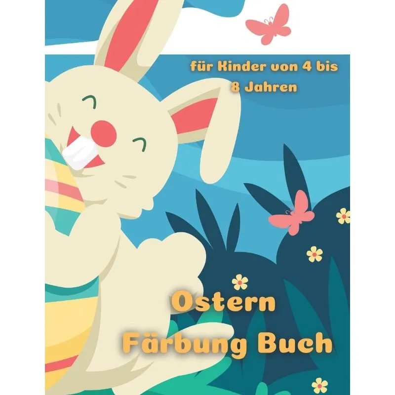Oster-Malbuch für Kinder 4-8 Jahre
