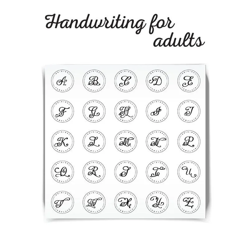 Handwriting for adults