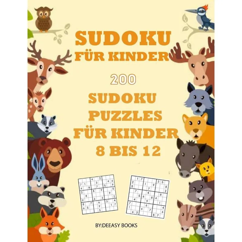Sudokubuch für Kinder