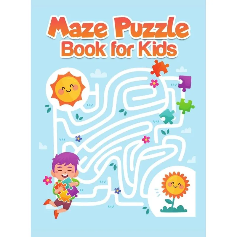 Maze Puzzle Book for Kids