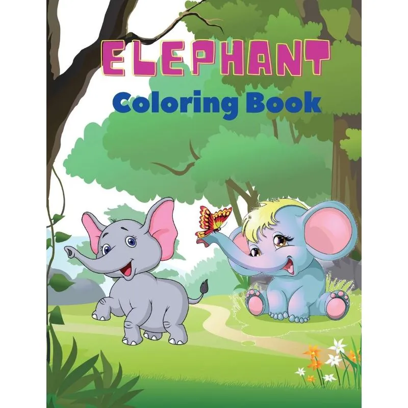 Elephant Coloring Book