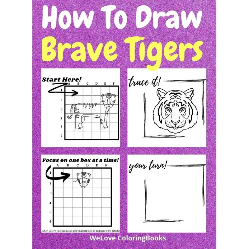 How To Draw Brave Tigers