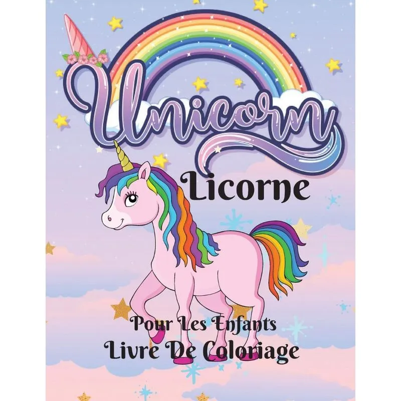 Livre De Coloriage Des Licornes