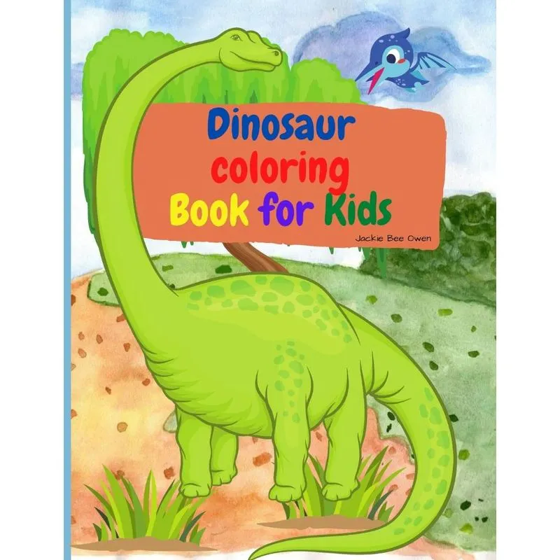 Dinosaur coloring Book for Kids