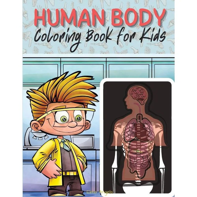 Human Body Coloring Book for Kids