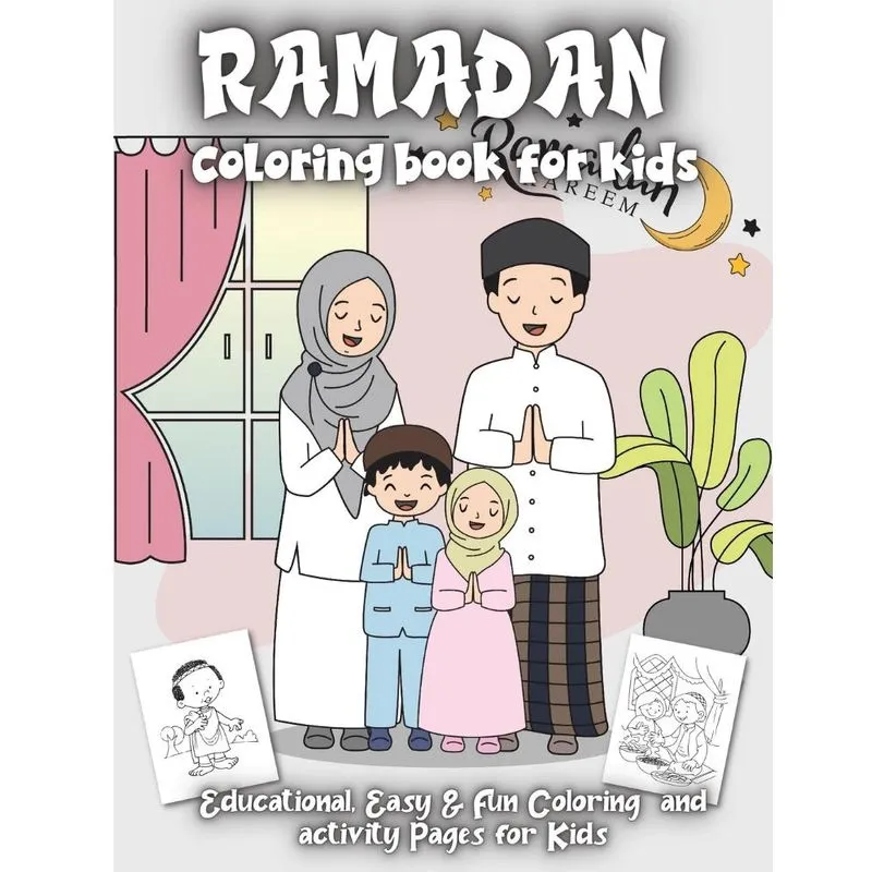 Ramadan Coloring Book For Kids