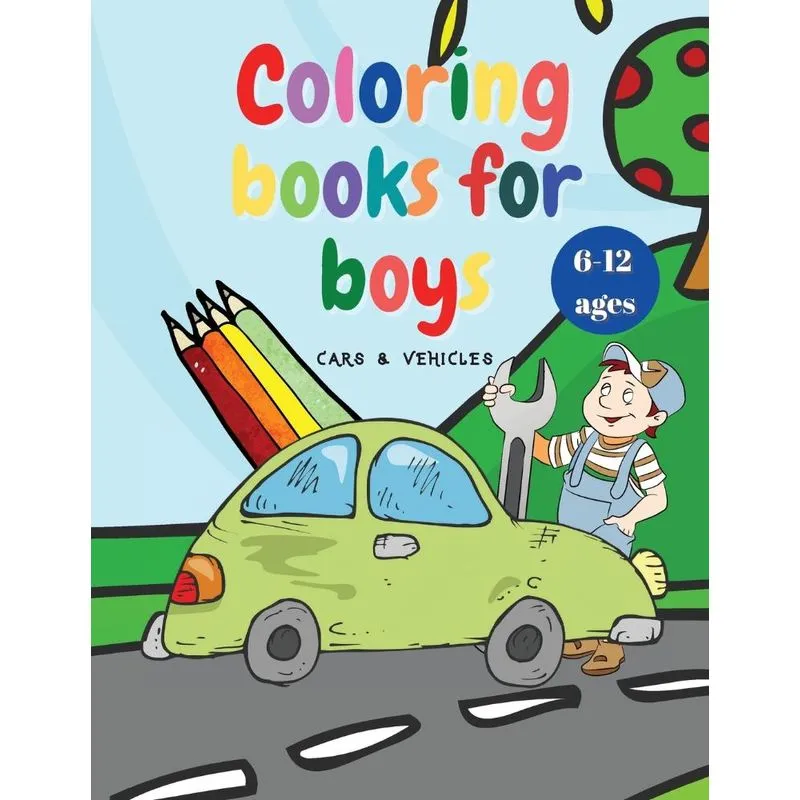 Coloring Books for Boys