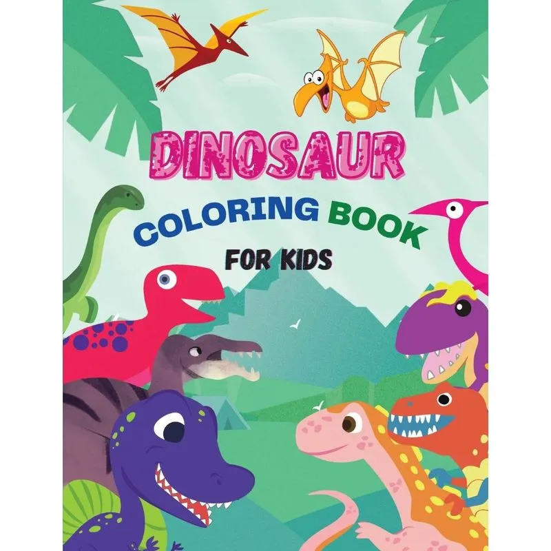 Dinosaur Coloring Book for Kids