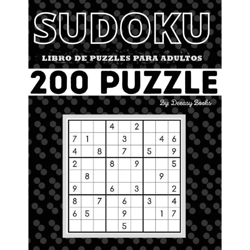 Libro de Sudokus para adultos