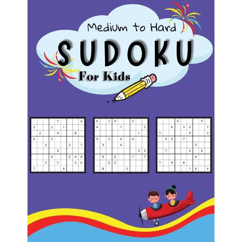 Medium to Hard Sudoku For Kids