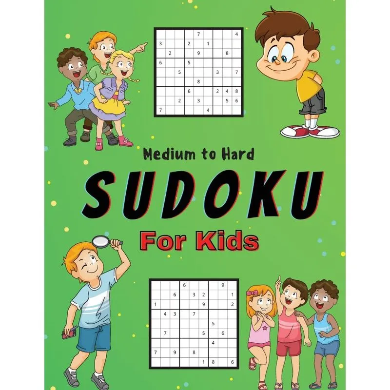 Medium to Hard Sudoku For Kids