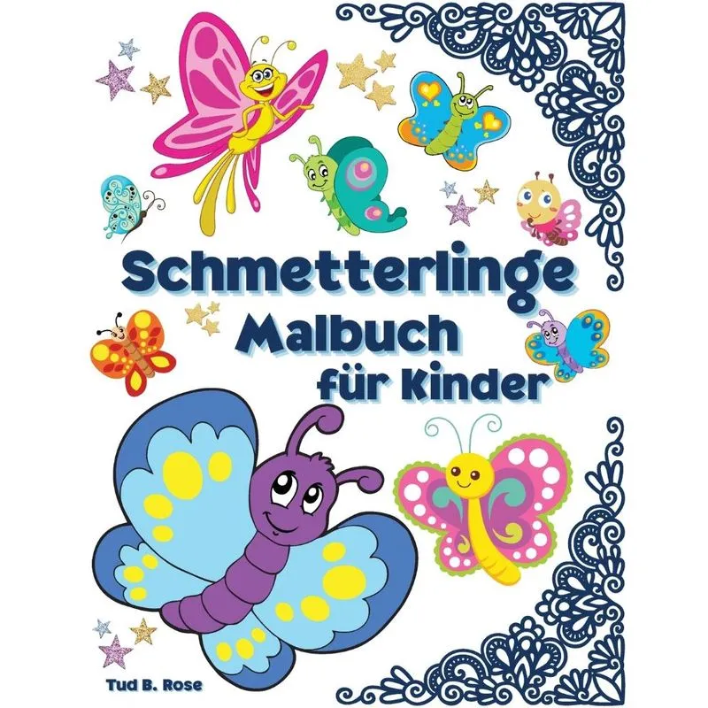 Schmetterlinge Malbuch für Kinder
