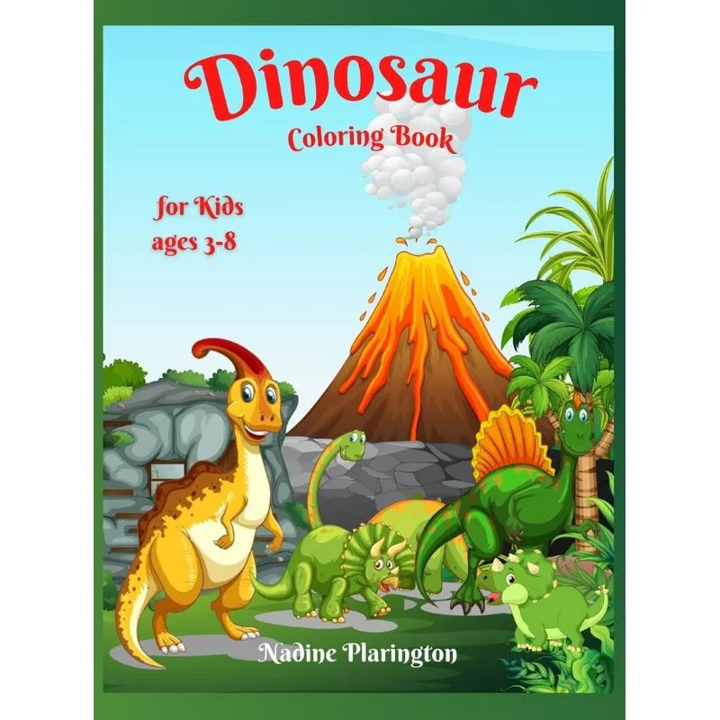 Dinosaur Coloring Book for Kids