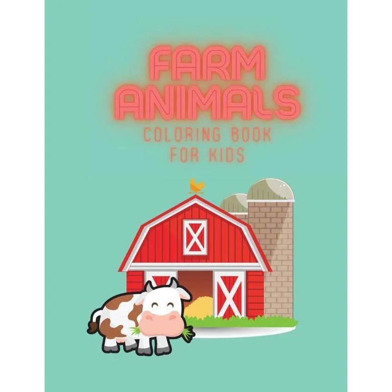 Farm Animal Coloring book