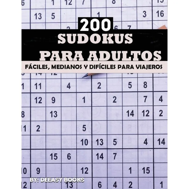 Puzzles de Sudoku para adultos