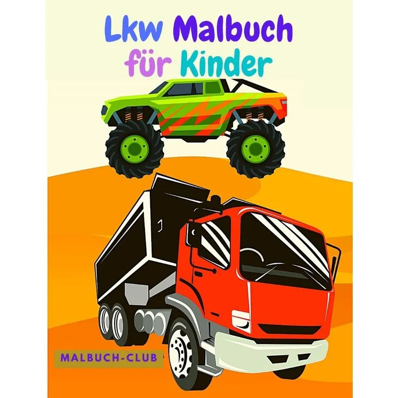 Lkw Malbuch für Kinder