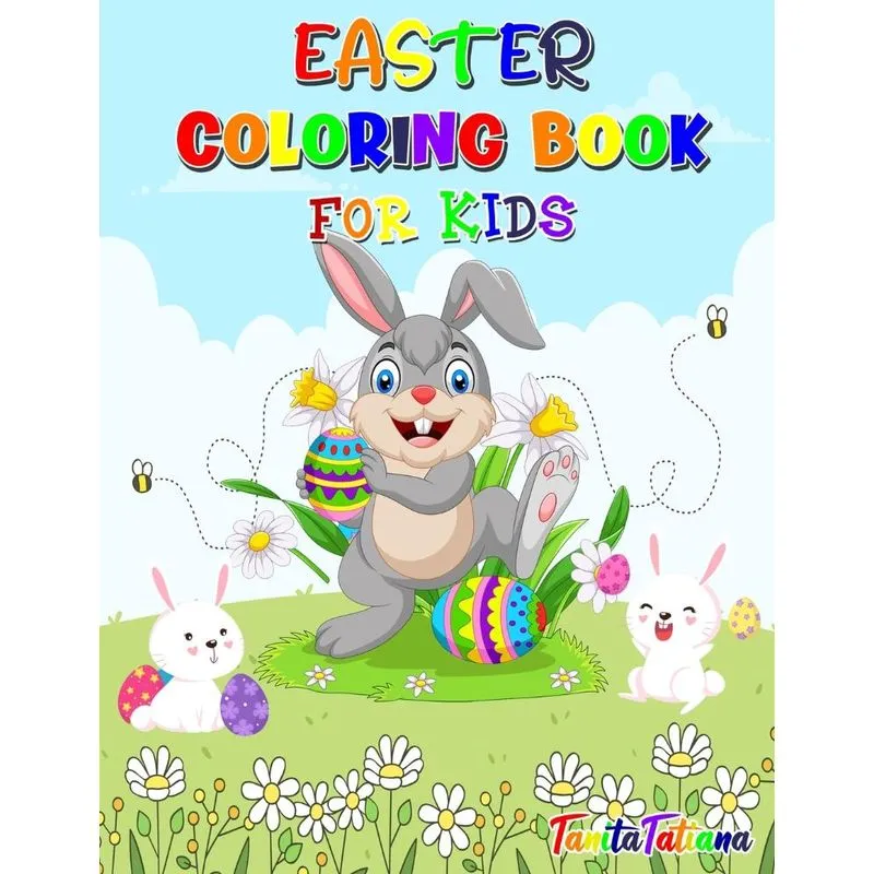 Easter Coloring Book for Kids