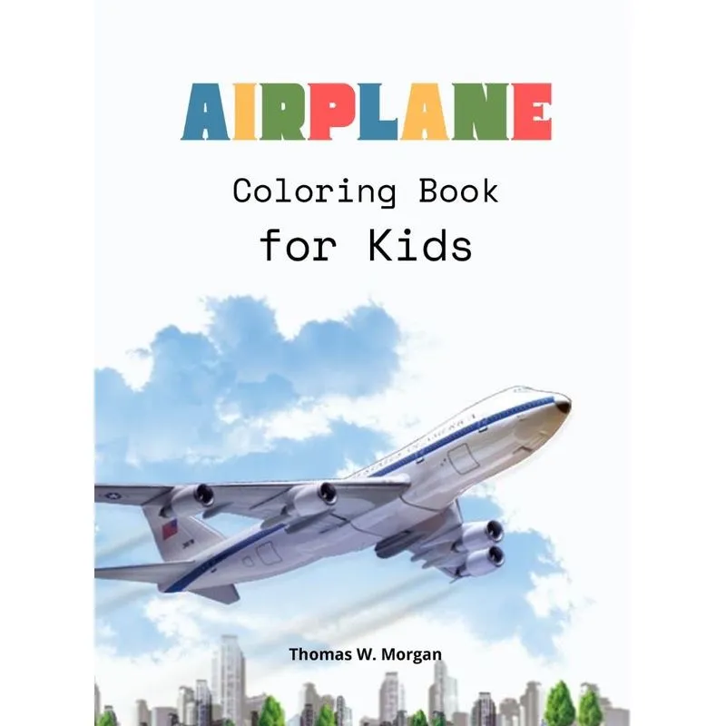 Airplane Coloring Book for Kids