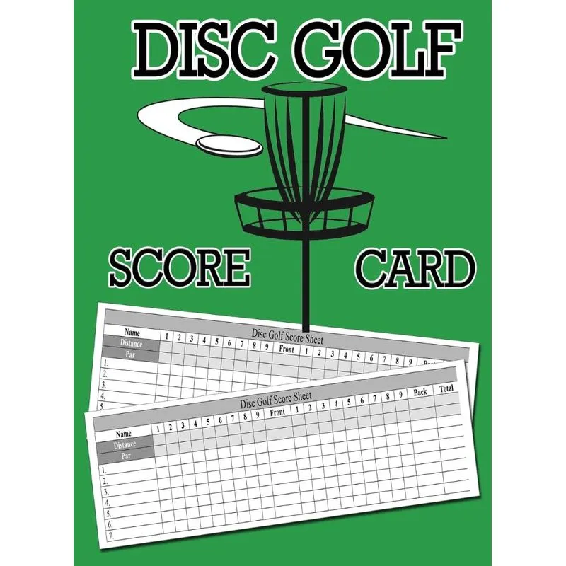 Disc Golf Score Card