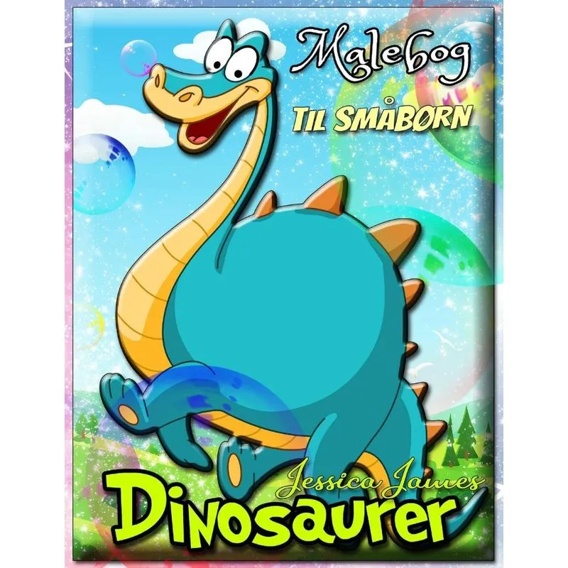 Dinosaurer Malebog til Småbørn